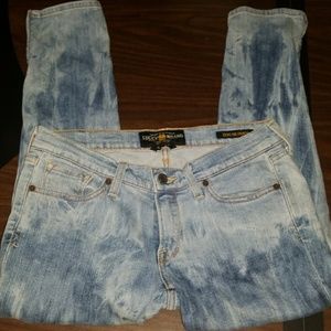 Lucky Brand Mix Wash Cropped Jean